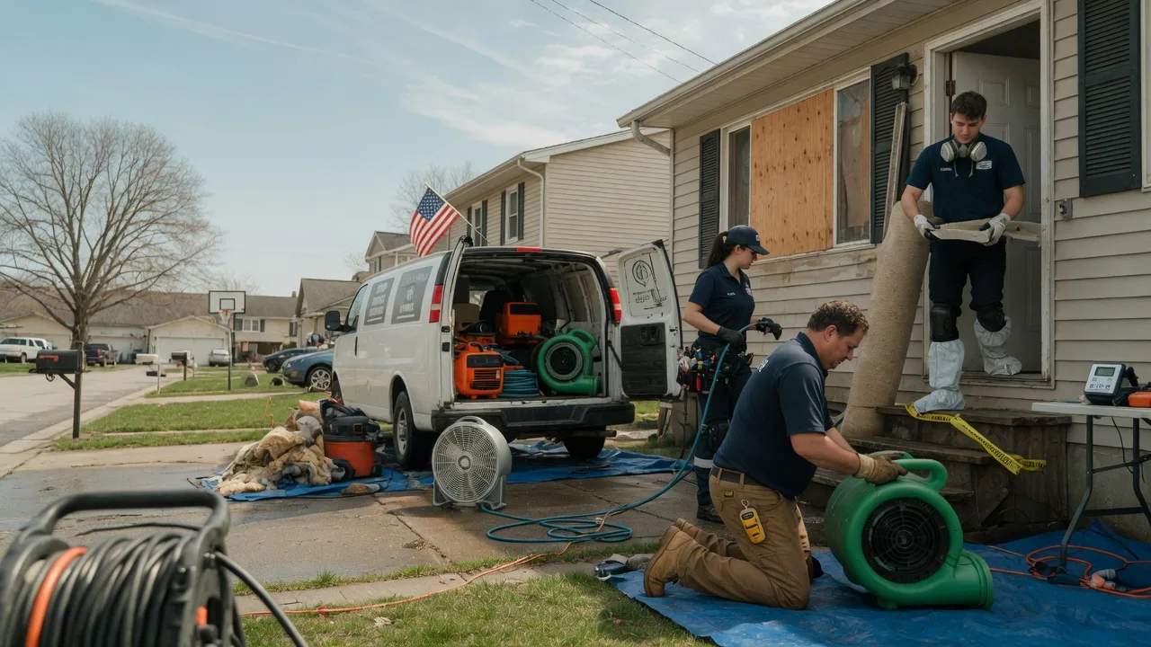 Water Damage Restoration in River Ridge, LA near me